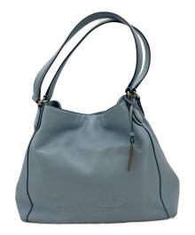 COACH（コーチ）の古着「ハンドバッグ」｜スカイブルー