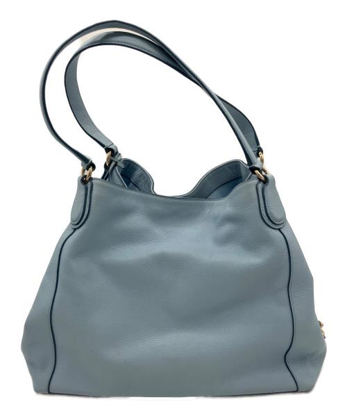 COACH（コーチ）COACH (コーチ) ハンドバッグ スカイブルーの古着・服飾アイテム