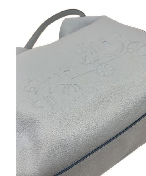 COACH（コーチ）COACH (コーチ) ハンドバッグ スカイブルーの古着・服飾アイテム