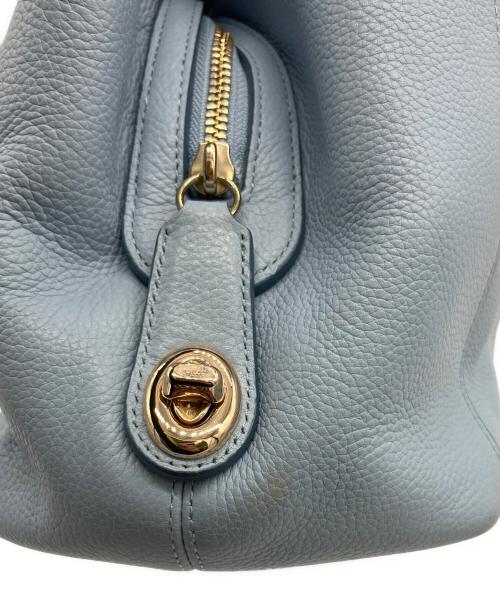 COACH（コーチ）COACH (コーチ) ハンドバッグ スカイブルーの古着・服飾アイテム