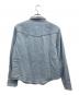 LEVI'S (リーバイス) リラックスフィットウエスタンシャツ インディゴ サイズ:S：4000円