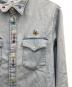 中古・古着 LEVI'S (リーバイス) リラックスフィットウエスタンシャツ インディゴ サイズ:S：4000円