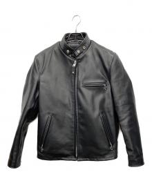 Schott（ショット）の古着「641RIDERS/641（ライダース）　シングルライダースジャケット」｜ブラック