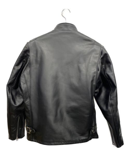 Schott（ショット）Schott (ショット) 641RIDERS/641（ライダース）　シングルライダースジャケット ブラック サイズ:40の古着・服飾アイテム