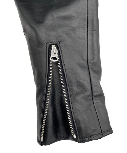 Schott（ショット）Schott (ショット) 641RIDERS/641（ライダース）　シングルライダースジャケット ブラック サイズ:40の古着・服飾アイテム