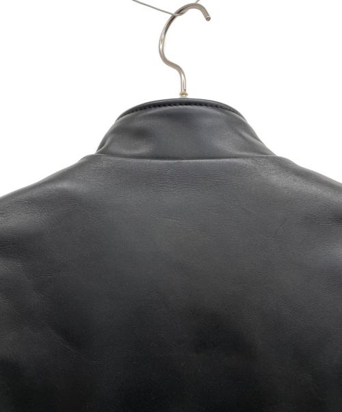 Schott（ショット）Schott (ショット) 641RIDERS/641（ライダース）　シングルライダースジャケット ブラック サイズ:40の古着・服飾アイテム