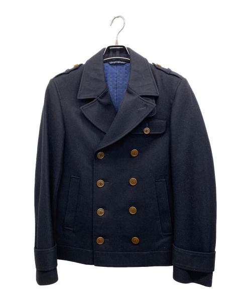 Vivienne Westwood man（ヴィヴィアン ウェストウッド マン）Vivienne Westwood man (ヴィヴィアン ウェストウッド マン) Pコート ブラック サイズ:46の古着・服飾アイテム