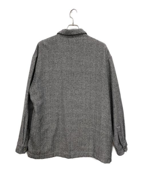 A.F ARTEFACT（エーエフ アーティファクト）A.F ARTEFACT (エーエフ アーティファクト) 別注HERRINGBONE WOOL BZ　ワークジャケット グレー サイズ:3の古着・服飾アイテム