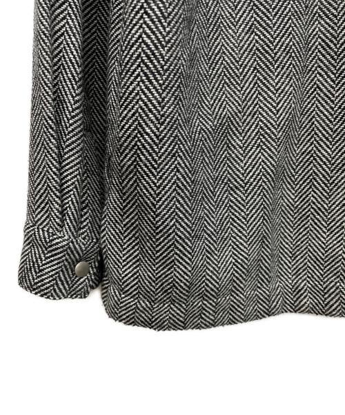 A.F ARTEFACT（エーエフ アーティファクト）A.F ARTEFACT (エーエフ アーティファクト) 別注HERRINGBONE WOOL BZ　ワークジャケット グレー サイズ:3の古着・服飾アイテム