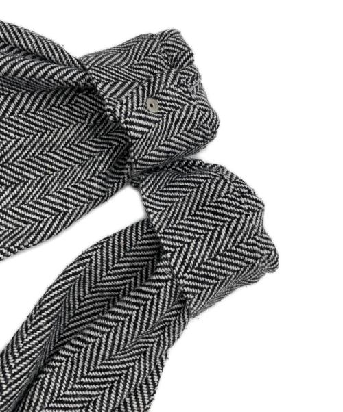 A.F ARTEFACT（エーエフ アーティファクト）A.F ARTEFACT (エーエフ アーティファクト) 別注HERRINGBONE WOOL BZ　ワークジャケット グレー サイズ:3の古着・服飾アイテム