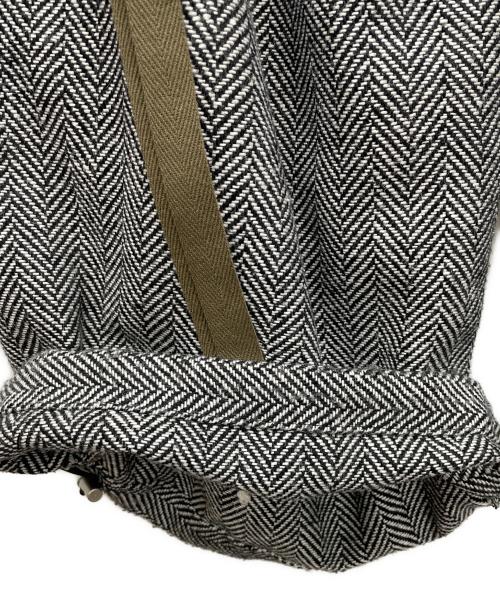 A.F ARTEFACT（エーエフ アーティファクト）A.F ARTEFACT (エーエフ アーティファクト) 別注HERRINGBONE CARGO PAN　ワイドカーゴパンツ グレー サイズ:2の古着・服飾アイテム