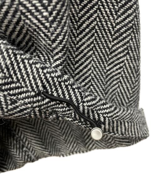 A.F ARTEFACT（エーエフ アーティファクト）A.F ARTEFACT (エーエフ アーティファクト) 別注HERRINGBONE CARGO PAN　ワイドカーゴパンツ グレー サイズ:2の古着・服飾アイテム