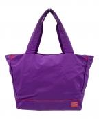 PORTER GIRL MOUSSEポーターガール ムース）の古着「TOTE BAG(S)　トートバッグ」｜パープル×レッド