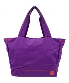 PORTER GIRL MOUSSE（ポーターガール ムース）の古着「TOTE BAG(S)　トートバッグ」｜パープル×レッド
