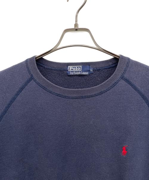 POLO RALPH LAUREN（ポロ・ラルフローレン）POLO RALPH LAUREN (ポロ・ラルフローレン) スウェット ネイビー サイズ:LLの古着・服飾アイテム