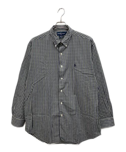 POLO RALPH LAUREN（ポロ・ラルフローレン）POLO RALPH LAUREN (ポロ・ラルフローレン) 長袖シャツ グリーン サイズ:LLの古着・服飾アイテム