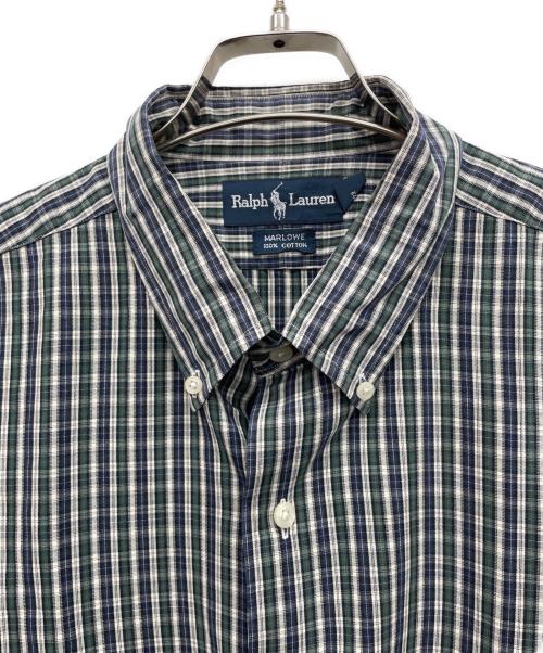 POLO RALPH LAUREN（ポロ・ラルフローレン）POLO RALPH LAUREN (ポロ・ラルフローレン) 長袖シャツ グリーン サイズ:LLの古着・服飾アイテム