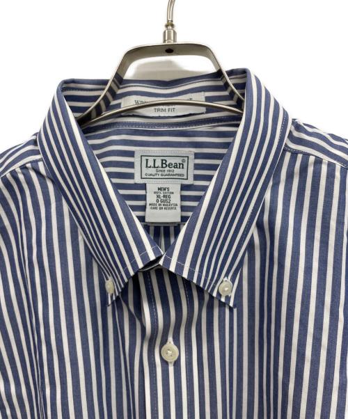 L.L.Bean（エルエルビーン）L.L.Bean (エルエルビーン) 半袖シャツ スカイブルー サイズ:XLの古着・服飾アイテム