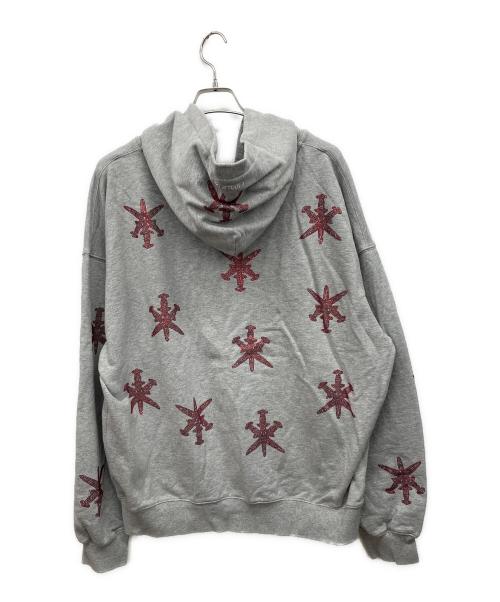 unknown（アンノーン）Unknown (アンノーン) ジップパーカー グレー サイズ:XLの古着・服飾アイテム