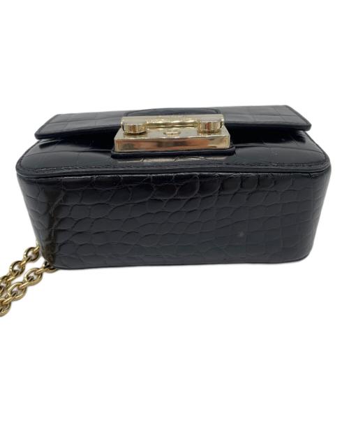 FURLA（フルラ）FURLA (フルラ) ショルダーバッグ ブラックの古着・服飾アイテム