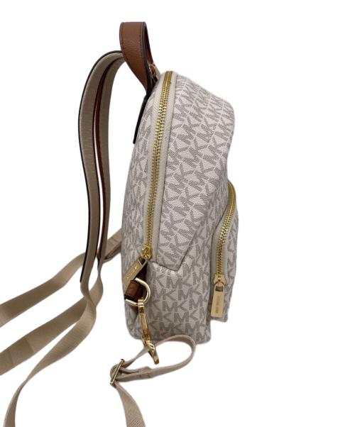 MICHAEL KORS（マイケルコース）MICHAEL KORS (マイケルコース) ミニリュック ホワイトの古着・服飾アイテム