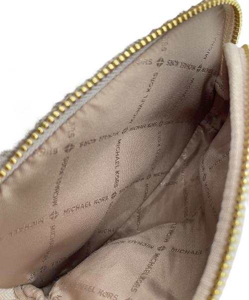MICHAEL KORS（マイケルコース）MICHAEL KORS (マイケルコース) ミニリュック ホワイトの古着・服飾アイテム