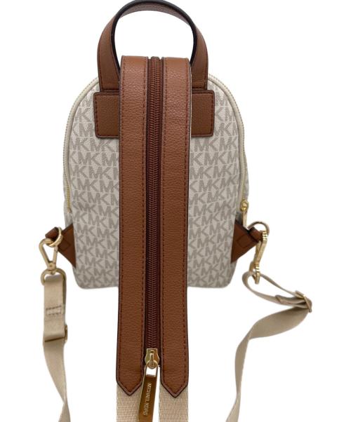 MICHAEL KORS（マイケルコース）MICHAEL KORS (マイケルコース) ミニリュック ホワイトの古着・服飾アイテム