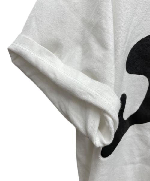 stussy（ステューシー）stussy (ステューシー) 半袖カットソー ホワイト サイズ:Mの古着・服飾アイテム