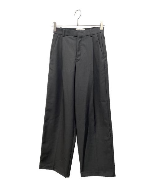 OHOTORO（オオトロ）OHOTORO (オオトロ) タックワイドパンツ グレー サイズ:Smallの古着・服飾アイテム