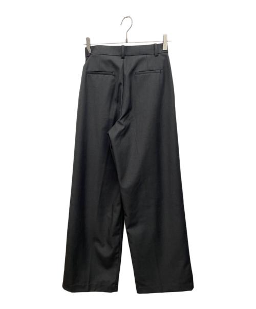 OHOTORO（オオトロ）OHOTORO (オオトロ) タックワイドパンツ グレー サイズ:Smallの古着・服飾アイテム