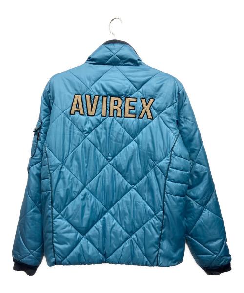 AVIREX（アヴィレックス）AVIREX (アヴィレックス) 中綿ジャケット スカイブルー サイズ:Lの古着・服飾アイテム