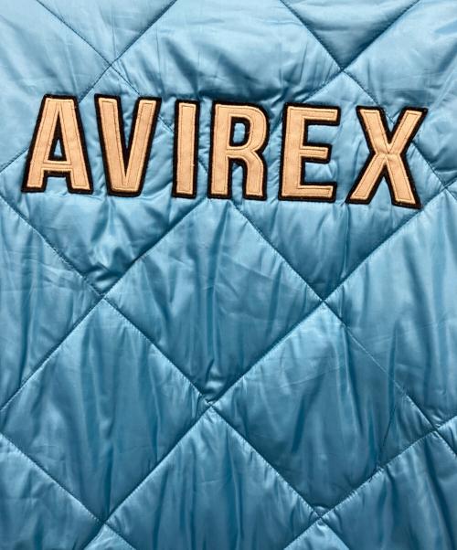 AVIREX（アヴィレックス）AVIREX (アヴィレックス) 中綿ジャケット スカイブルー サイズ:Lの古着・服飾アイテム