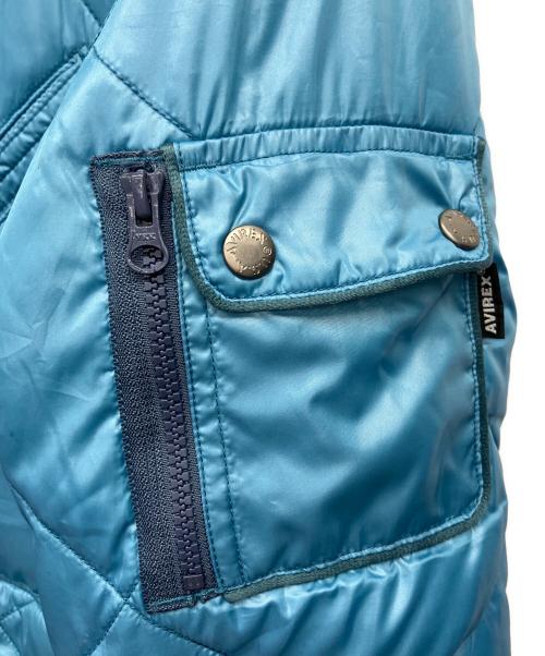 AVIREX（アヴィレックス）AVIREX (アヴィレックス) 中綿ジャケット スカイブルー サイズ:Lの古着・服飾アイテム