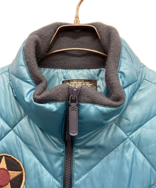AVIREX（アヴィレックス）AVIREX (アヴィレックス) 中綿ジャケット スカイブルー サイズ:Lの古着・服飾アイテム
