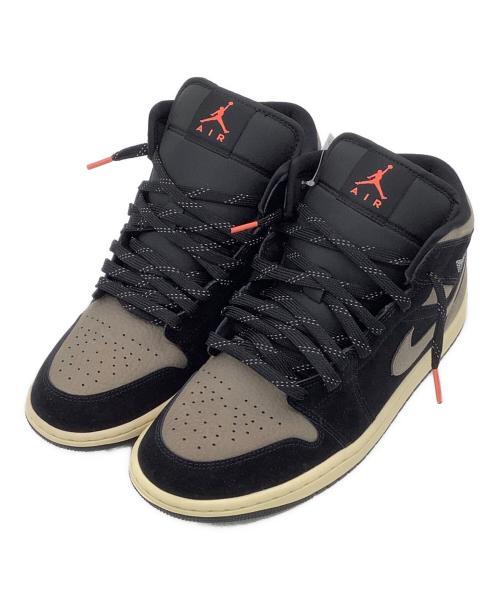 NIKE（ナイキ）NIKE (ナイキ) エア ジョーダ 1 MID SE  ブラウン サイズ:26.5cm 未使用品の古着・服飾アイテム