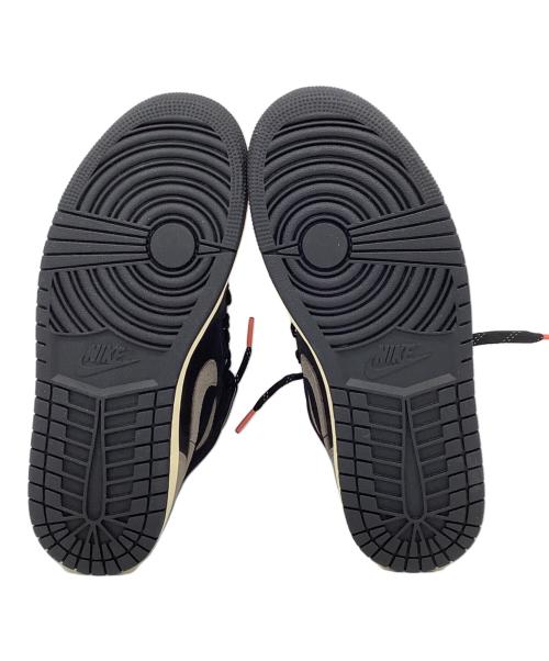 NIKE（ナイキ）NIKE (ナイキ) エア ジョーダ 1 MID SE  ブラウン サイズ:26.5cm 未使用品の古着・服飾アイテム