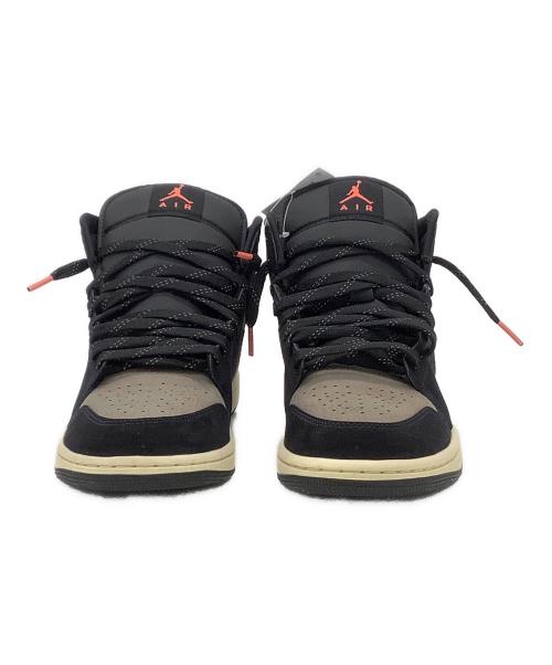 NIKE（ナイキ）NIKE (ナイキ) エア ジョーダ 1 MID SE  ブラウン サイズ:26.5cm 未使用品の古着・服飾アイテム