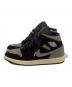 NIKE (ナイキ) エア ジョーダ 1 MID SE  ブラウン サイズ:26.5cm 未使用品：15000円