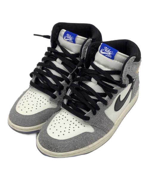NIKE（ナイキ）NIKE (ナイキ) AIR JORDAN 1 RETRO HIGH OG  グレー サイズ:26.5㎝の古着・服飾アイテム