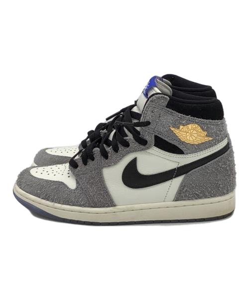 NIKE（ナイキ）NIKE (ナイキ) AIR JORDAN 1 RETRO HIGH OG  グレー サイズ:26.5㎝の古着・服飾アイテム
