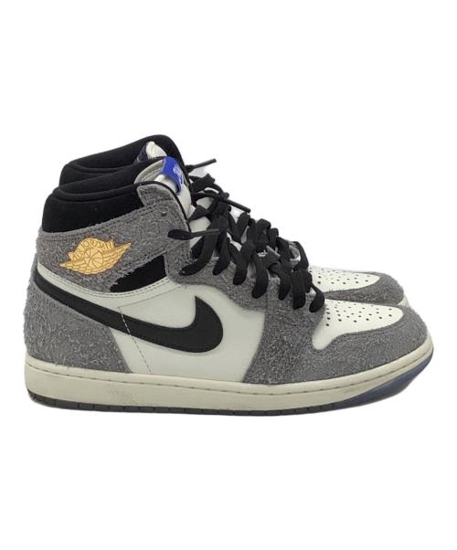 NIKE（ナイキ）NIKE (ナイキ) AIR JORDAN 1 RETRO HIGH OG  グレー サイズ:26.5㎝の古着・服飾アイテム