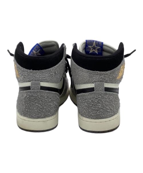 NIKE（ナイキ）NIKE (ナイキ) AIR JORDAN 1 RETRO HIGH OG  グレー サイズ:26.5㎝の古着・服飾アイテム
