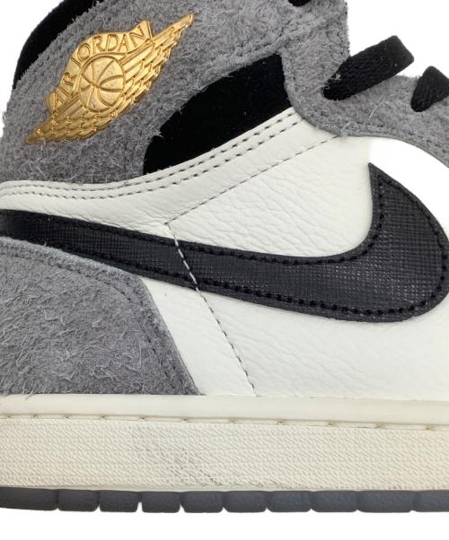 NIKE（ナイキ）NIKE (ナイキ) AIR JORDAN 1 RETRO HIGH OG  グレー サイズ:26.5㎝の古着・服飾アイテム