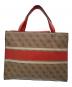 GUESS (ゲス) ハンドバッグ レッド×ブラウン：8000円