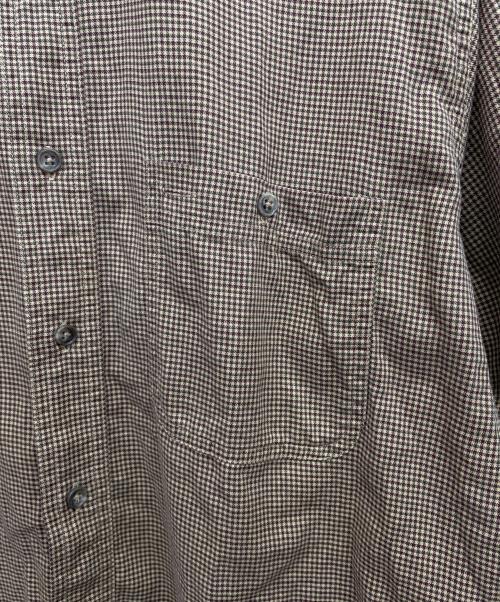 CHAPS RALPH LAUREN（チャップス ラルフローレン）CHAPS RALPH LAUREN (チャップス ラルフローレン) 長袖シャツ ブラウン サイズ:16の古着・服飾アイテム