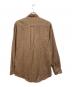 CHAPS RALPH LAUREN (チャップス ラルフローレン) 長袖シャツ ブラウン サイズ:16：5000円