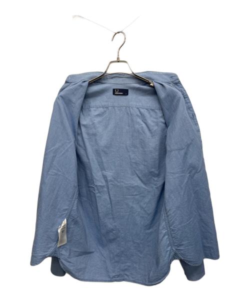 FRED PERRY（フレッドペリー）FRED PERRY (フレッドペリー) 長袖シャツ ブルー サイズ:Sの古着・服飾アイテム