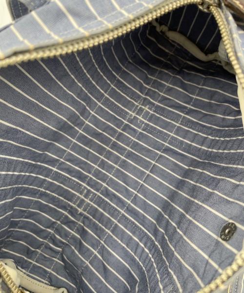 PORTER（ポーター）PORTER (ポーター) ミニボストンバッグ ブルーの古着・服飾アイテム