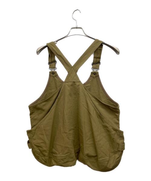 Snow peak（スノーピーク）snow peak (スノーピーク) TAKIBI Duck Vest （タキビダックベスト） グリーン サイズ:Ｍの古着・服飾アイテム