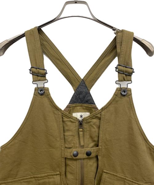Snow peak（スノーピーク）snow peak (スノーピーク) TAKIBI Duck Vest （タキビダックベスト） グリーン サイズ:Ｍの古着・服飾アイテム